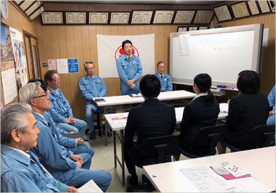 2018入社式